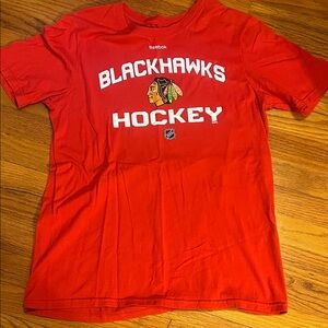 Reebok Red Blackhawks Graphic Tee - Youth XL 18/20